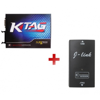 KTAG K-TAG ECU Programming Tool Master Version V2.10 +J-Link JLINK Without Token Limitation