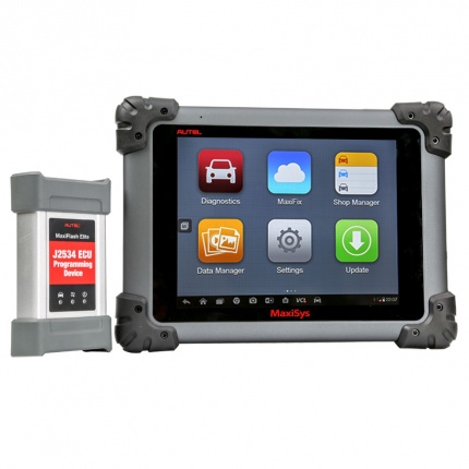 Autel MaxiSys Pro MS908P MS908S Pro Automotive Diagnostic & Analysis System with MaxiFlash Elite J-2534 ECU Programming 