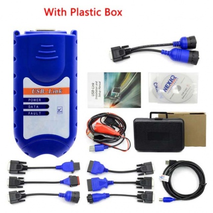 NEXIQ 125032 USB Link + Software Diesel Truck Diagnose Interface and Software with All Installers