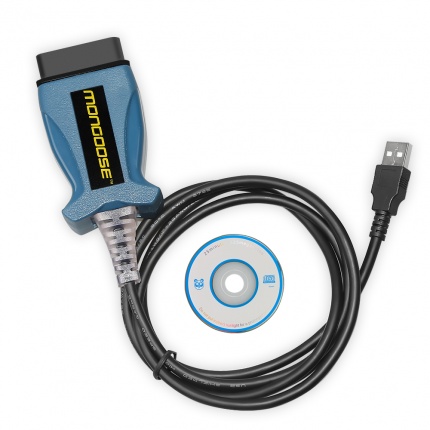 V163 JLR Mongoose for Jaguar / Land Rover + 2014D Vol VIDA+ V16.00.020 Toyota TIS 3-in-1 Scanner