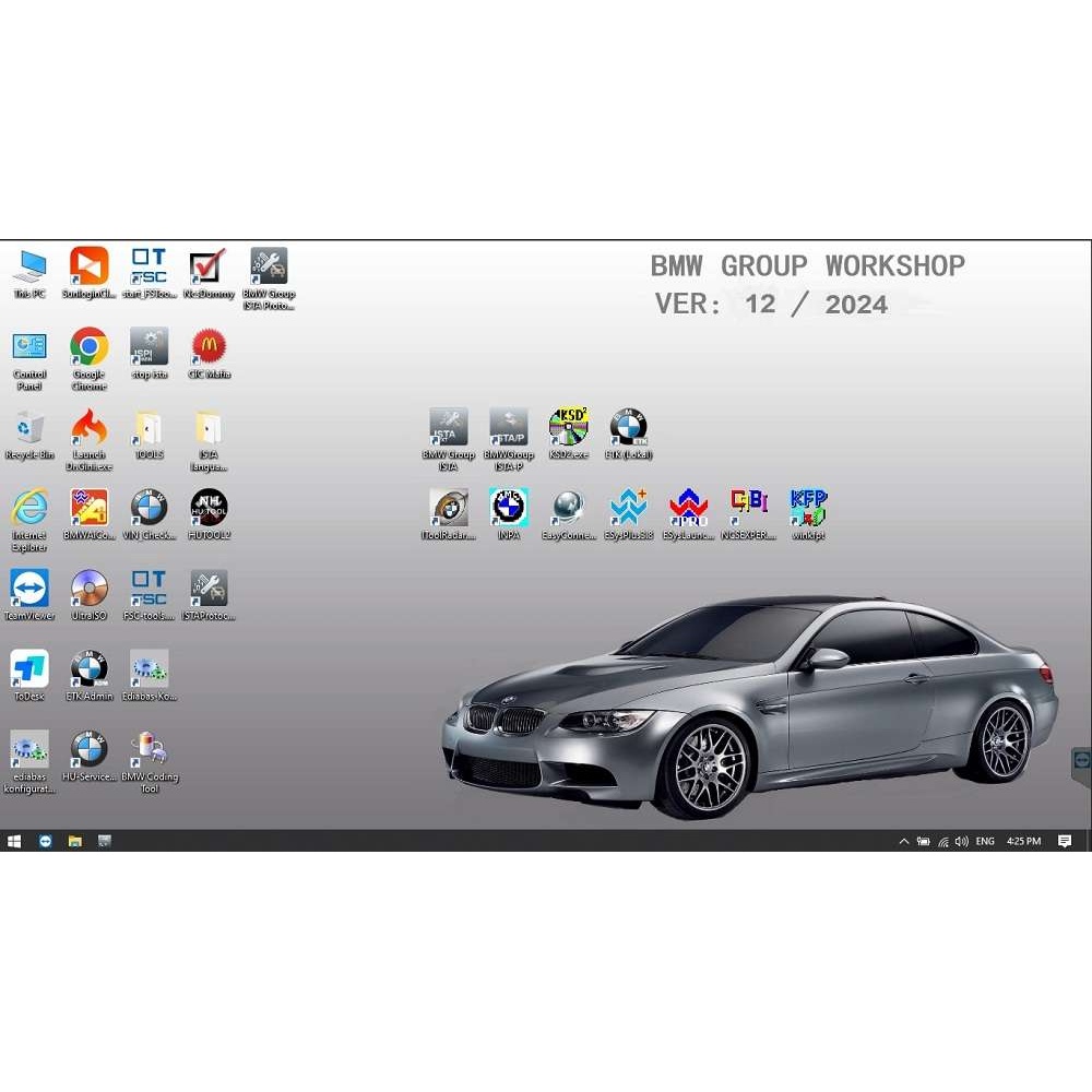 BMW ICOM V2024.12 Software 1000G SSD For BMW ICOM Next BMW ICOM A2 A3 with Engineers Programming