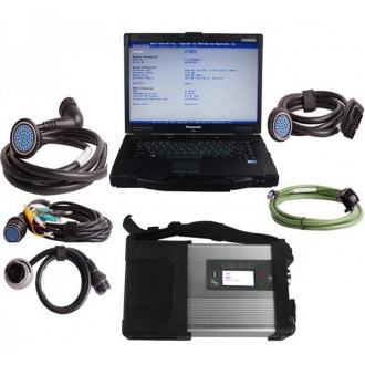 V2025.03 DOIP MB SD C4/C5 Star Diagnosis Plus Panasonic CF52 Laptop With Vediamo and DTS Engineering Software