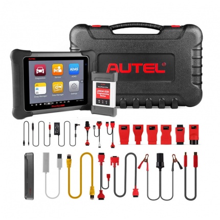 Autel Maxisys Elite Car Diagnostic Scanner Tool with J2534 ECU Programming Upgraded Version of MS908P MK908P +2 Years Fr