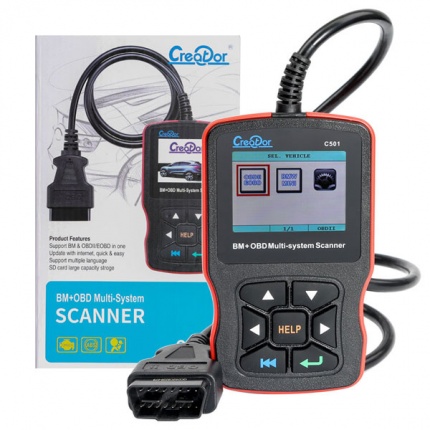 Creator C501 OBDII/EOBD Multi-system Diagnostic Scan Tool for BMW 2001 to 2019