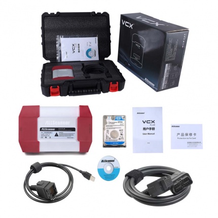 Allscanner VXDIAG Car Diagnostic Tool Scanner for PIWIS/ Subaru/ VOL/ BMW/ BENZ/ JLR/ HONDA/ GMs/ VW/ FORD/  MAZDA/ TOYOTA/ JLR