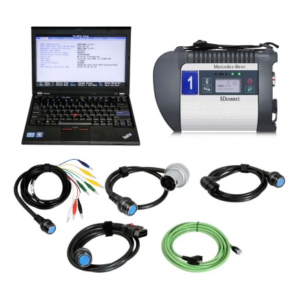 V2025.03 DOIP MB SD Connect C4 PLUS Star Diagnosis Support DOIP Plus Lenovo X230 Laptop With Vediamo and DTS Engineering