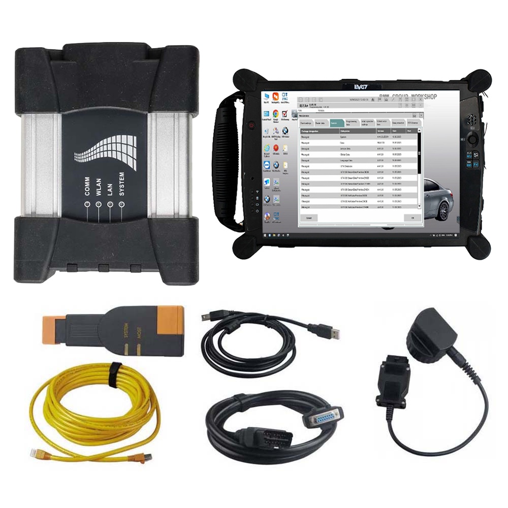 <font color=#000000>BMW ICOM NEXT A+B+C with 2024.12V Software Plus EVG7 8GB Diagnostic Controller Tablet PC</font>