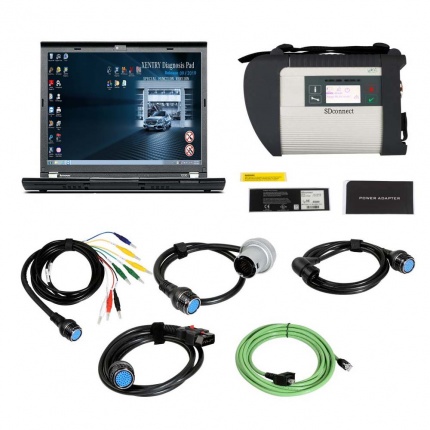 V2025.03 DOIP MB SD Connect C4 Star Diagnosis Plus Lenovo X230 Laptop With Vediamo and DTS
