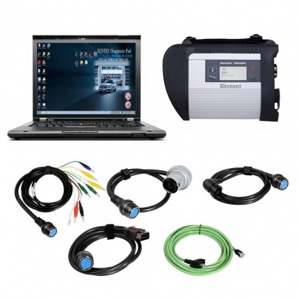 V2025.03 C4 DOIP MB SD Connect 4 Star Diagnosis Plus Lenovo T430 Laptop With Engineering Software