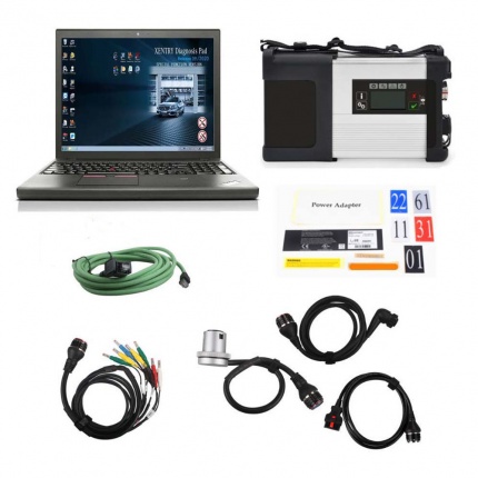 V2025.03 DOIP MB SD Connect C5 Star Diagnosis Plus Lenovo T450 Laptop I5 8G With Vediamo and DTS Engineering Software