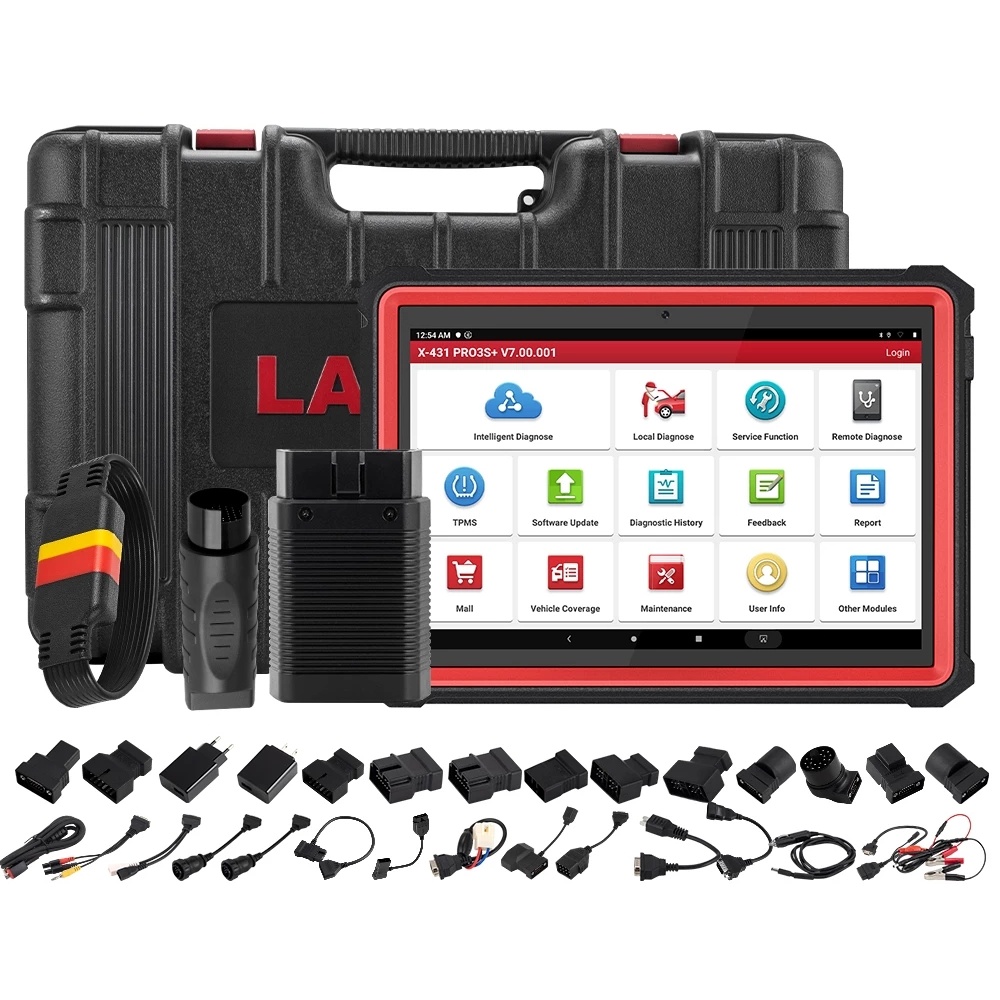 LAUNCH X431 PRO3 S+ V5.0 Auto Diagnostic Tool With DBSCAR VII Bluetooth VCI Supports CANFD and DoIP