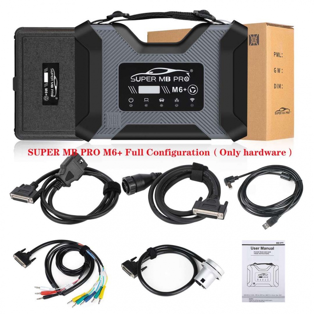 V2025.03 SUPER MB PRO M6+ Pro Star Benz Wireless Diagnosis Tool Full Configuration for Benz Cars and Trucks