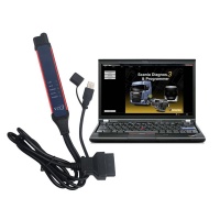 Scania VCI3 Diagnostic Tool Plus Lenovo X230 Laptop With Scania SDP3 2.64.3 latest Software Installed Ready to Use
