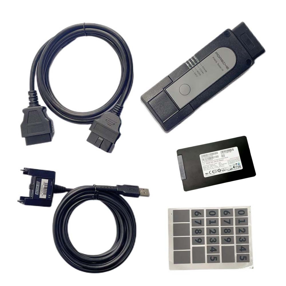 Piwis 3 Pt3g-vci for Porsche Diagnostic Scan Tool V44.800.022+v38.250