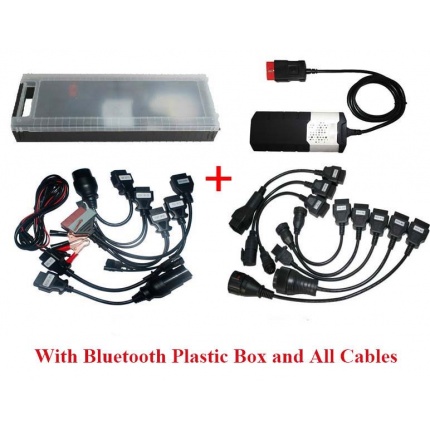 Car and Truck OBD2 CDP DS150 Professional Diagnostic Tools Verison 2021.11 with Bluetooth and Plastic Box