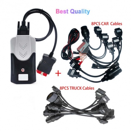 2021.11 Delphi DS150E Autocom CDP Professional Car and Truck OBD2 Diagnostic Tools without Bluetooth