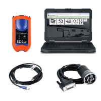 John Deere EDL V2 Service Advisor Electronic Data Link Tractor Diagnostic tool Plus DELL 5414 Laptop